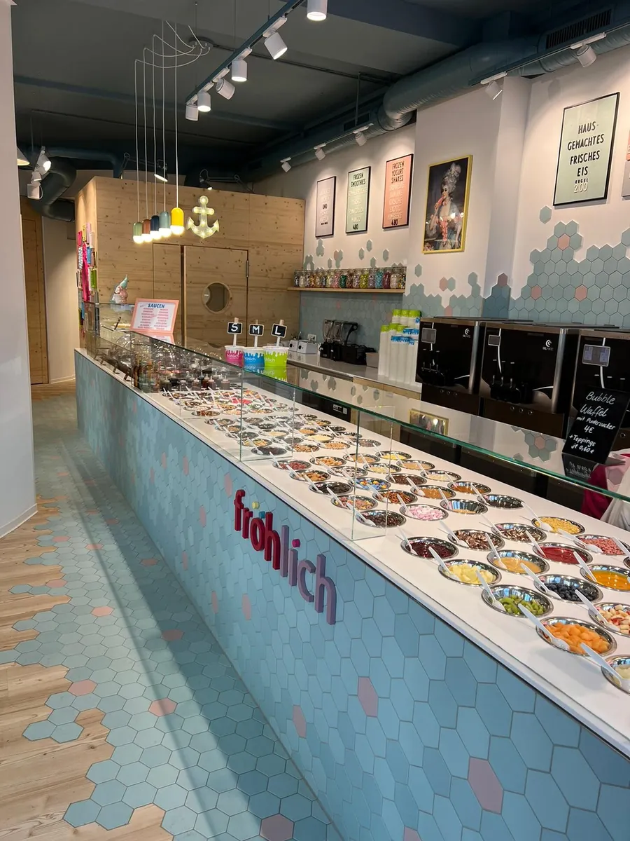 Fröhlich Frozen Yogurt in Rostock – Projektansicht 2
